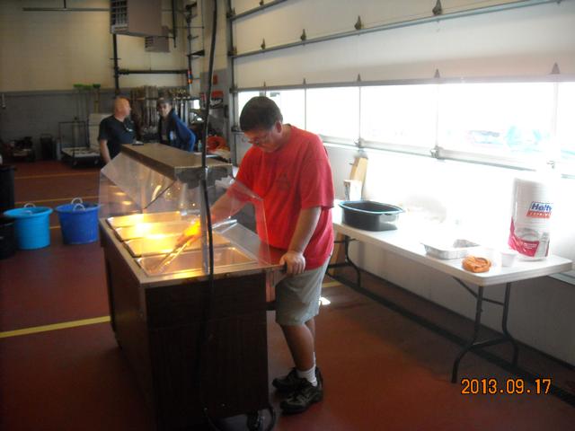 Gabe and all his Friends!!  Sandwich Sale 2013